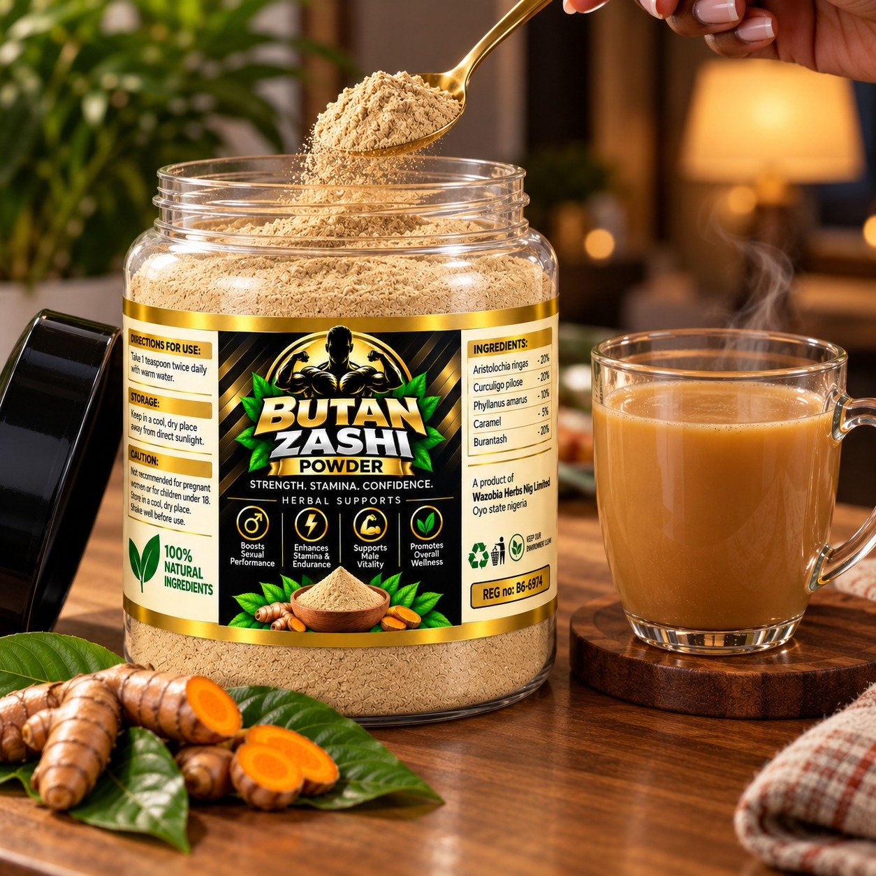 Butan Zashi Powder